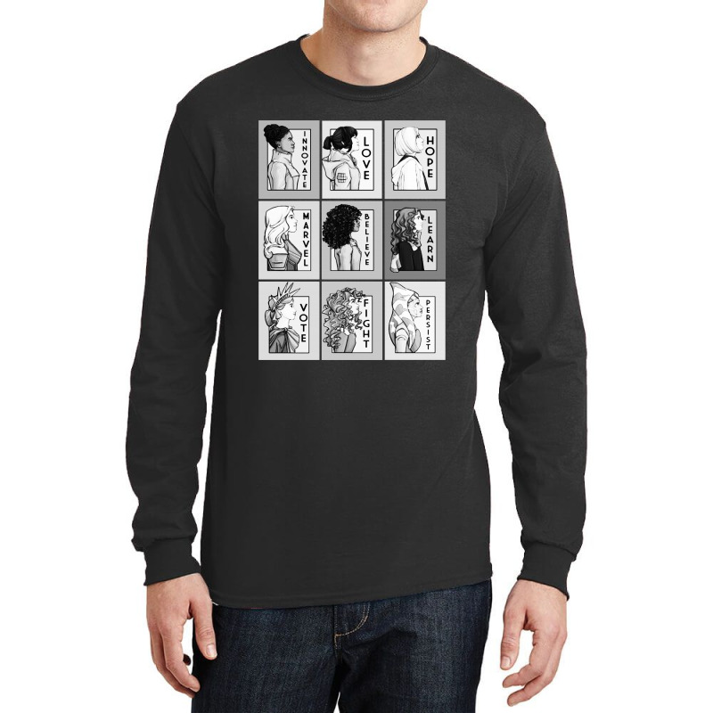 They Are Series Collage Long Sleeve Shirts | Artistshot