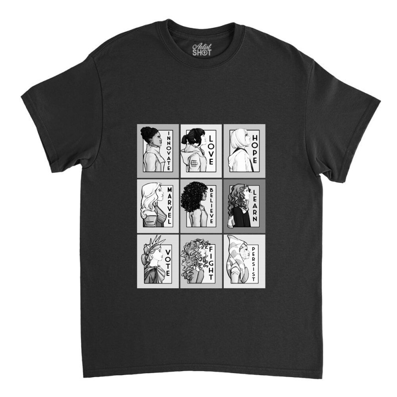 They Are Series Collage Classic T-shirt | Artistshot