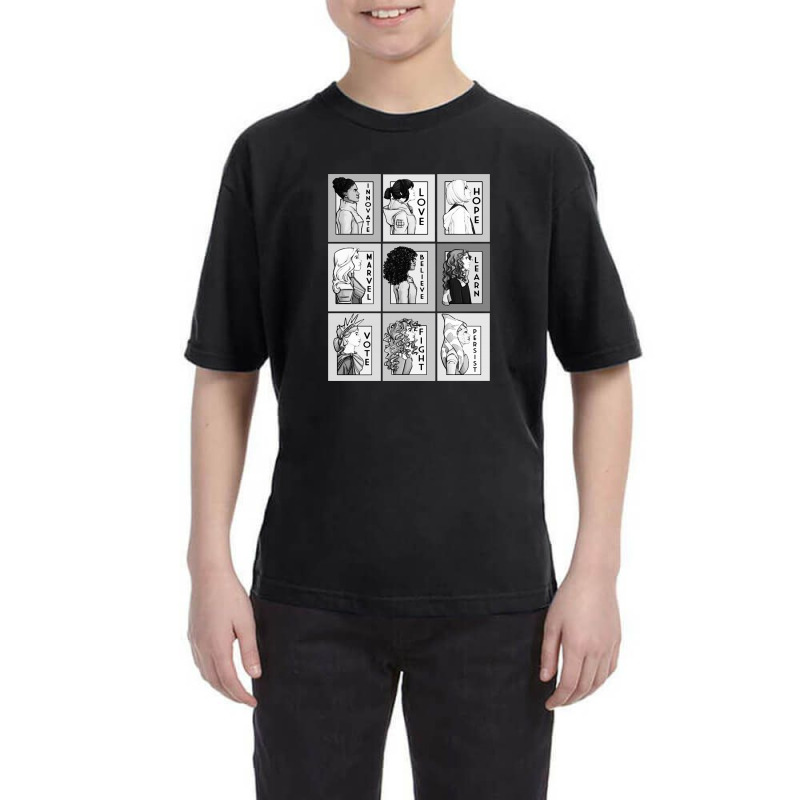 They Are Series Collage Youth Tee | Artistshot