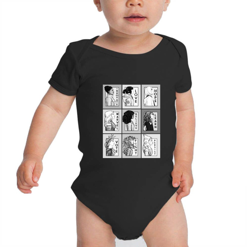 They Are Series Collage Baby Bodysuit | Artistshot