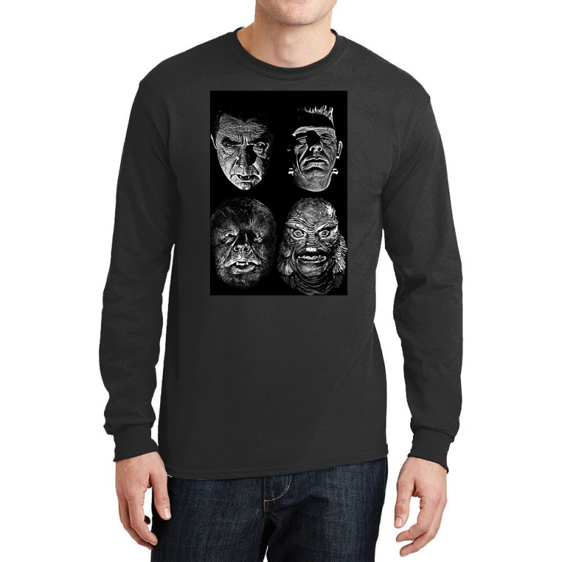 Music Vintage Retro Man Character For Mens Womens Long Sleeve Shirts by MarinaArtists | Artistshot