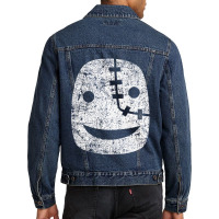 Music Vintage Retro Man Character Men Women Men Denim Jacket | Artistshot