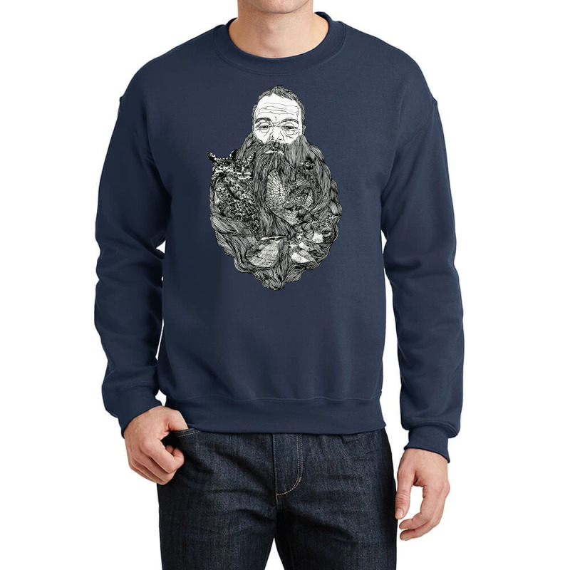 Birdbeard Crewneck Sweatshirt by DitreamX | Artistshot