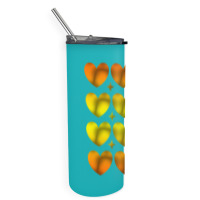 Hearts Skinny Tumbler | Artistshot