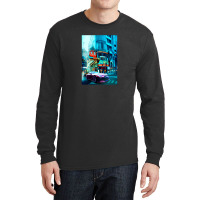 Tokyo Car Neon Synthwave Long Sleeve Shirts | Artistshot