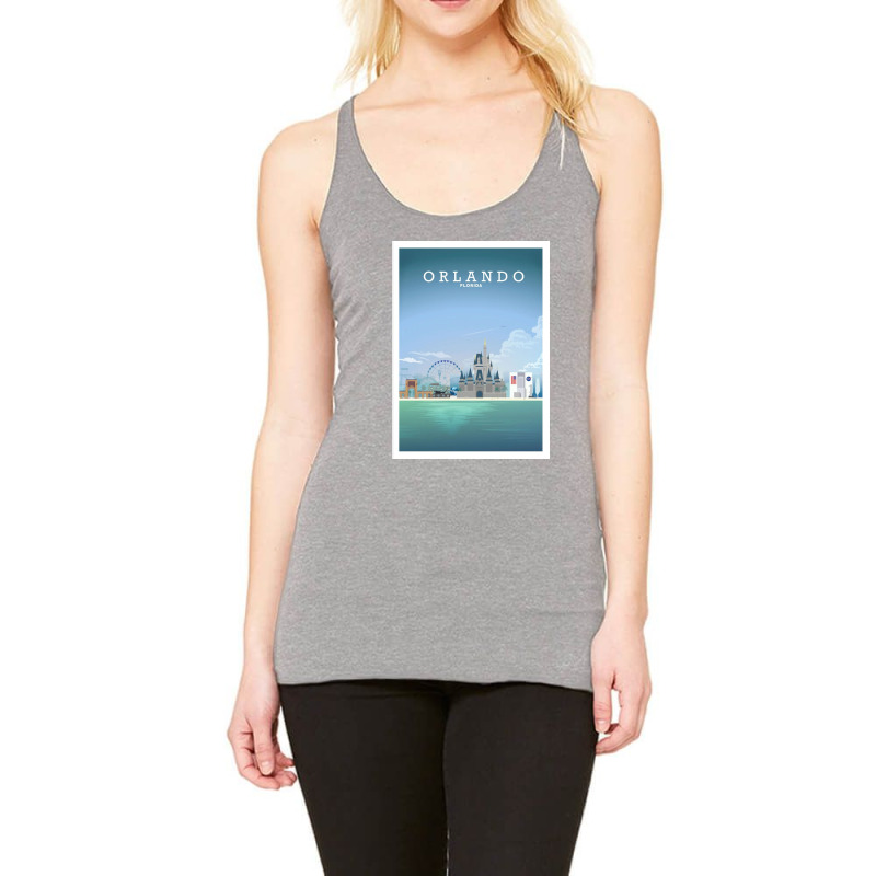 Travel - Beautiful Florida City Racerback Tank by Rcarrollsh | Artistshot