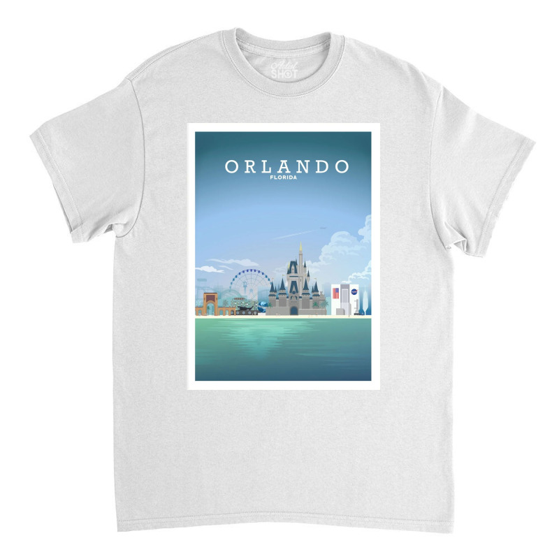 Travel - Beautiful Florida City Classic T-shirt by Rcarrollsh | Artistshot