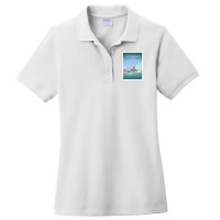 Travel - Beautiful Florida City Ladies Polo Shirt | Artistshot