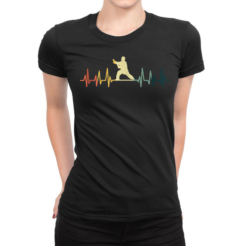 Heartbeat Tai Chi Qi Gong Meditation Mma Tank Top Ladies Fitted T-Shirt by ruffelbzk | Artistshot