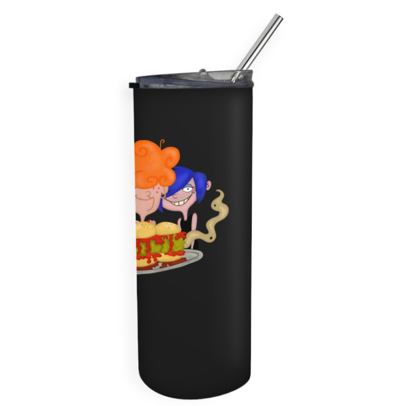 Day Gift Cheerleader Orange Mens My Favorite Skinny Tumbler | Artistshot