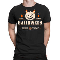 Trick Or Treat Halloween T Shirthalloween Trick Or Treat Pumpkin Costu T-shirt | Artistshot