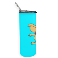 Cartoon Pelican With Red Bow Tie 01 Skinny Tumbler | Artistshot