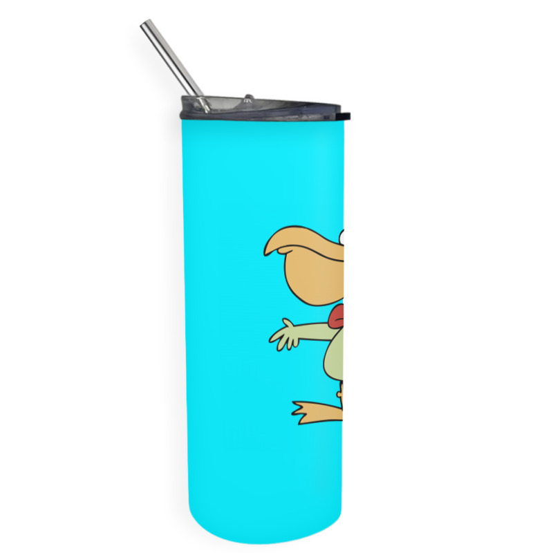 Cartoon Pelican With Red Bow Tie 01 Skinny Tumbler | Artistshot