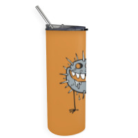 Cute, Cartoon, Absurd, Germ, Bacteria, Creature 01 2 Skinny Tumbler | Artistshot