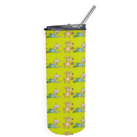 Dog Walking Its Owner Skinny Tumbler | Artistshot