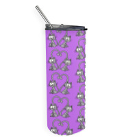 Valentine's Day Cat Skinny Tumbler | Artistshot