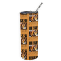 Hebrew Israelite Lion Of Judah Jewish Skinny Tumbler | Artistshot