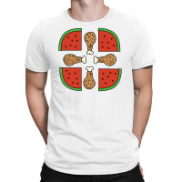 Chicken 'n' Watermelon T-shirt | Artistshot