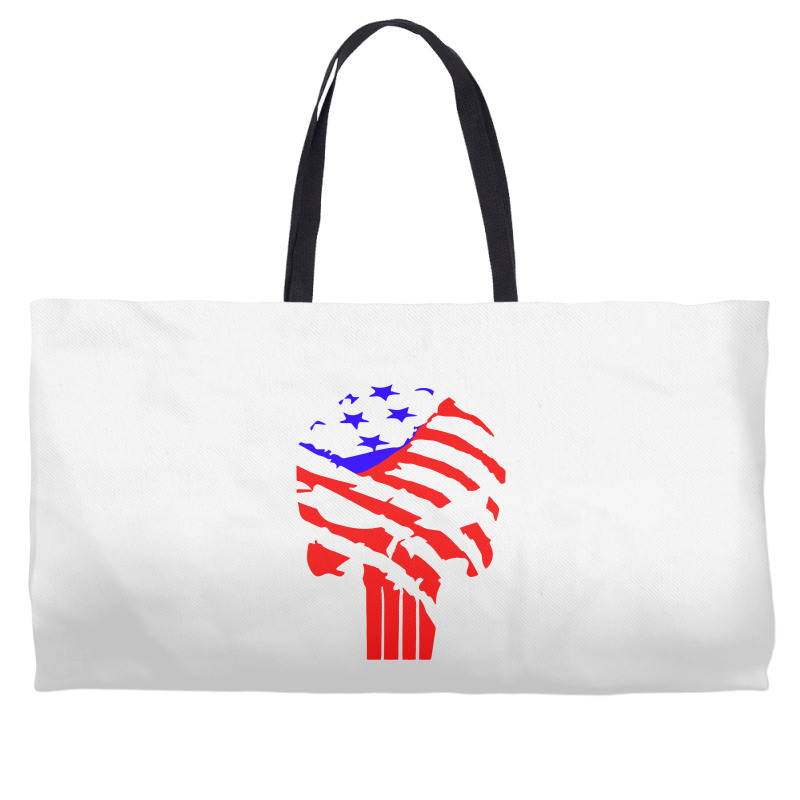 American Flag Punisher Weekender Totes | Artistshot