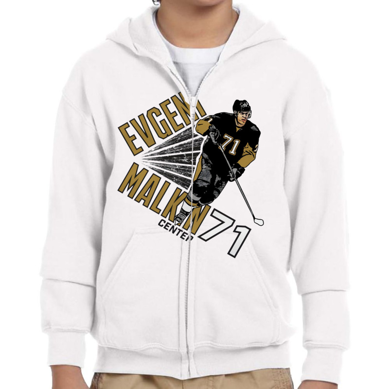 Evgeni Malkin Point Youth Zipper Hoodie by kr205 | Artistshot