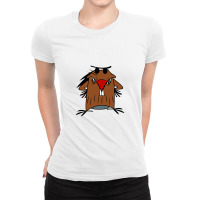 Angry Beaver Daggett Ladies Fitted T-shirt | Artistshot