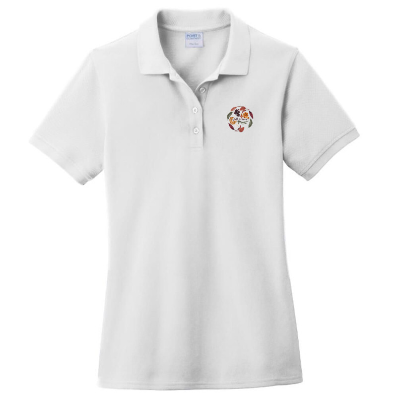 Fall In Love Ladies Polo Shirt | Artistshot