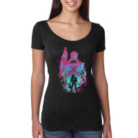 Art Character Hero Anime Cool Women My Favorite Women's Triblend Scoop T-shirt | Artistshot