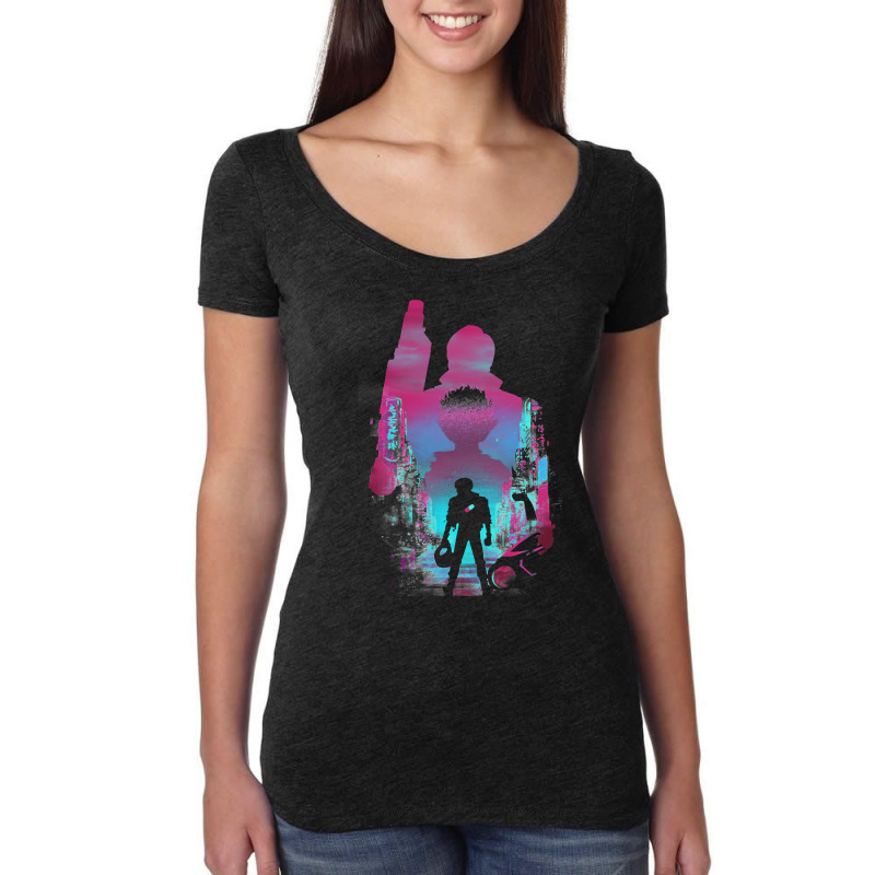 Art Character Hero Anime Cool Women My Favorite Women's Triblend Scoop T-shirt by Kaleigh-Duncan | Artistshot