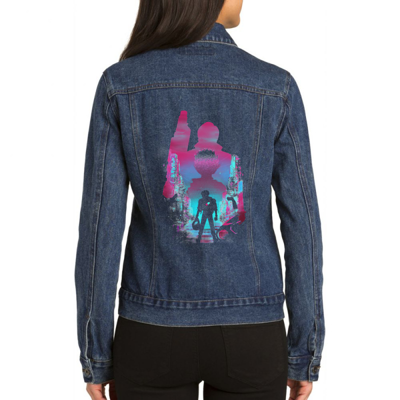 Art Character Hero Anime Cool Women My Favorite Ladies Denim Jacket by Kaleigh-Duncan | Artistshot