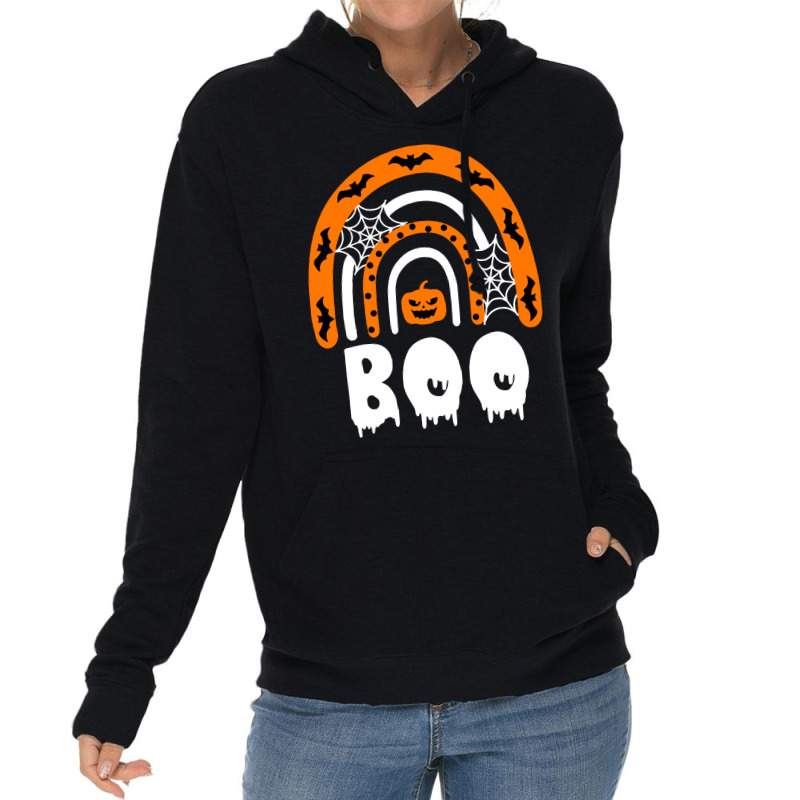 Halloween T  Shirt Creepy Boo Rainbow 2 T  Shirt Lightweight Hoodie | Artistshot