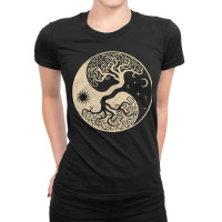 Viking Odin Wotan Norse Mythology Warrior T Shirt Ladies Fitted T-shirt | Artistshot