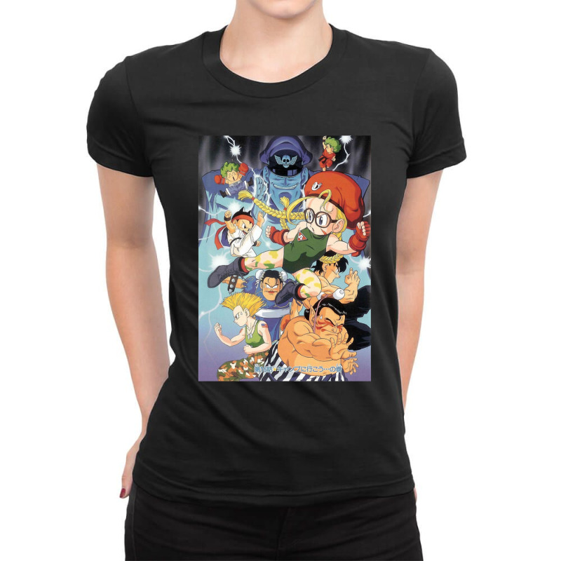 Funny Gifts Hero Anime Cool Gifts Women Ladies Fitted T-Shirt by Kaleigh-Duncan | Artistshot