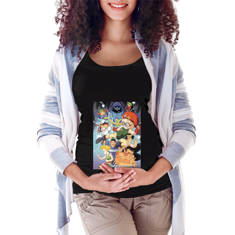 Funny Gifts Hero Anime Cool Gifts Women Maternity Scoop Neck T-shirt by Kaleigh-Duncan | Artistshot