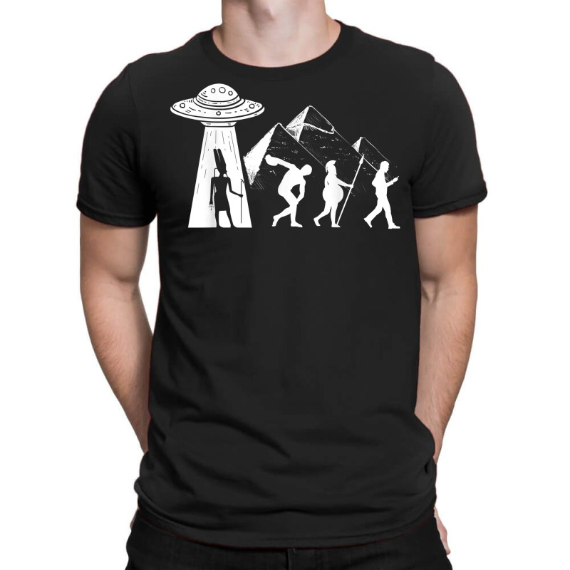 Alien Ufo Egyptian Pyramid True Story Unisex Design T Shirt T-shirt | Artistshot