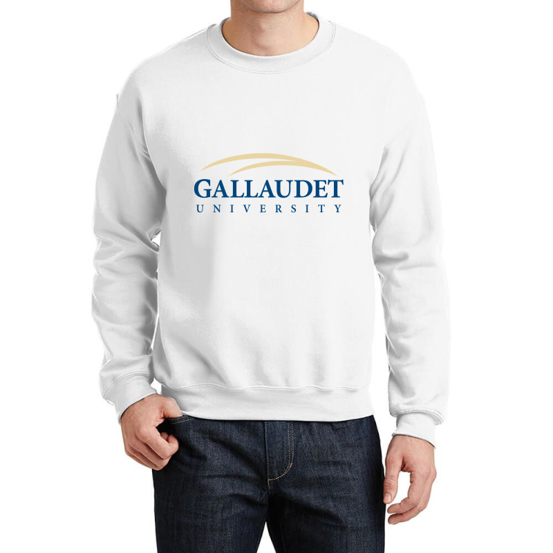 Gallaudet University Crewneck Sweatshirt By Leanh88 Artistshot