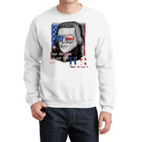 Thomas Jefferson Founding Father   Usa Flag 4th July T Shirt Crewneck Sweatshirt | Artistshot