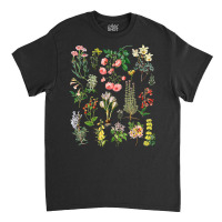 Vintage Botanical Floral Flower Wildflower Garden Tshirt T Shirt Classic T-shirt | Artistshot