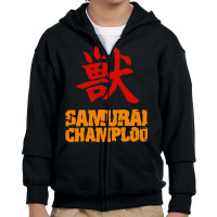 Samurai Champloo Classic Youth Zipper Hoodie | Artistshot