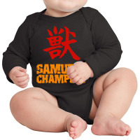 Samurai Champloo Classic Long Sleeve Baby Bodysuit | Artistshot