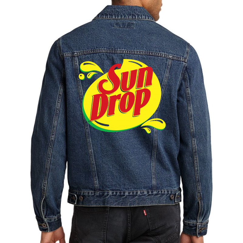 Sun Drop Citrus Soda Men Denim Jacket | Artistshot