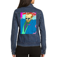 Future Dude Rufus! Ladies Denim Jacket | Artistshot