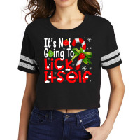 It's Not Going To Lick Itself Christmas Candy Cane Gifts Scorecard Crop Tee | Artistshot