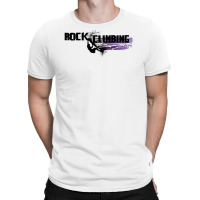 Rock Climbing Girl T-shirt | Artistshot