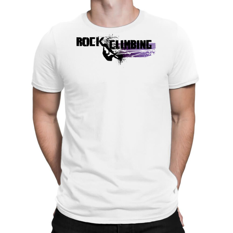 Rock Climbing Girl T-Shirt by DitreamX | Artistshot