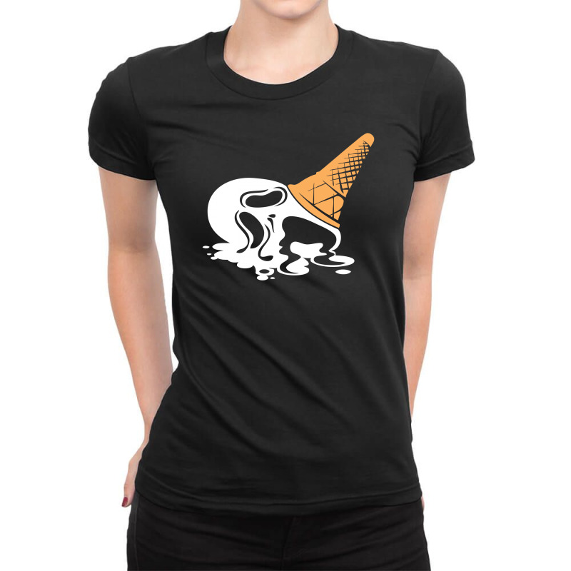 Eye Scream Ladies Fitted T-Shirt by Specstore | Artistshot