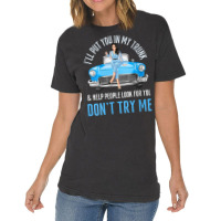 Womens I'll Put You In My Trunk & Help People Look For You Fun Cars V Vintage T-shirt | Artistshot