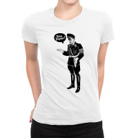 A Wolf In Schwein's Clothing Ladies Fitted T-shirt | Artistshot