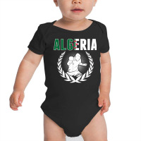 Algeria Table Tennis Fans Jersey Algerian Ping Pong Lovers T Shirt Baby Bodysuit | Artistshot