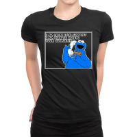 Tech Support I Am Here To Delete Your Cookies, Fun Geek Gift Premium T Ladies Fitted T-shirt | Artistshot