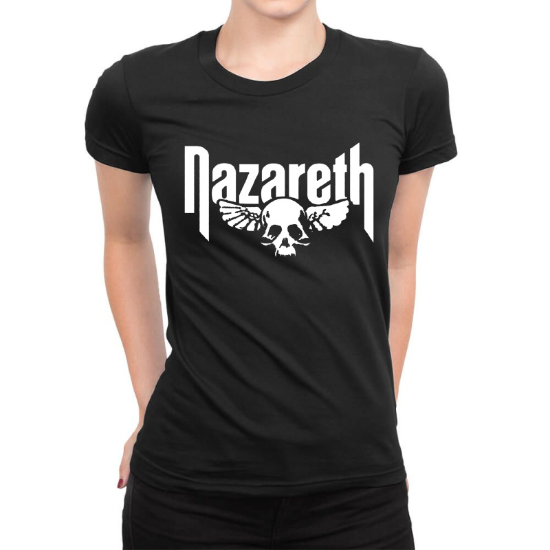 #nazareth Ladies Fitted T-Shirt by Jas Jus Art | Artistshot